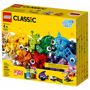 LEGO Classic Bricks and Eyes