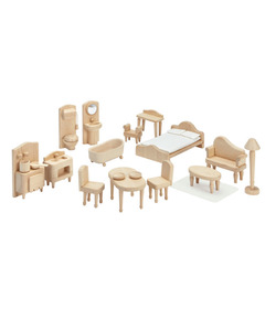image of Plan Toys Victorian furniture set with sku:285788