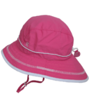 Calikids Quick-Dry Bucket Hat Extra Wide Brim Hot Pink