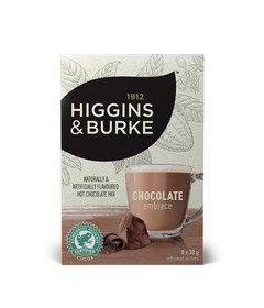 image of Higgins & Burke Hot Chocolate Mix Chocolate Embrace with sku:337391