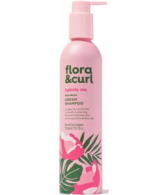 flora & curl Cream Shampoo Rose Water