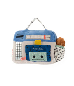 image of Moulin Roty Puce & Pilou Musical Radio Cassette Player with sku:335817