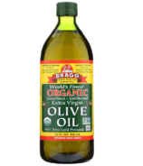 Huile d'olive extra vierge biologique de Bragg 