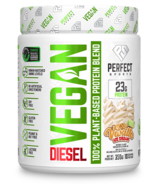 Perfect Sports DIESEL Vegan 100% Plant Based Protein Vanilla Ice Dream