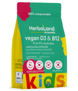 Herbaland Kid's Vegan D3 et B12
