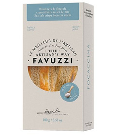 Favuzzi Sea Salt Crispy Focaccia Sticks