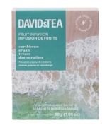 DAVID'S Tea Pack of 12 Sachets Caribbean Crush