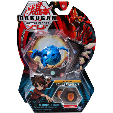Bakugan Aquos Pegatrix Collectible Action Figure and Trading Card Bakugan Aquos Pegatrix Collectible Action Figure and Trading Card