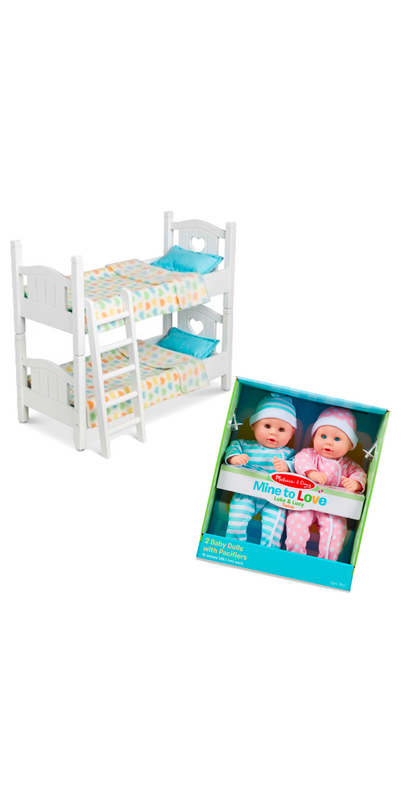 melissa and doug bunk bed