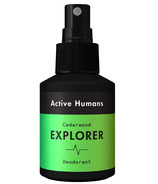Active Humans Spray Deodorant Cedarwood Explorer