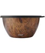 S'well Salad Bowl Kit XL Teakwood