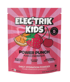 Elec'trik Kids Daily Electrolyte Hydration Powder Power Punch