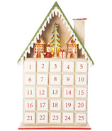 Silver Tree Tabletop Advent Calendar House