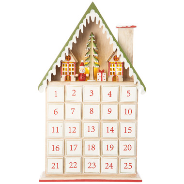 Buy Silver Tree Tabletop Advent Calendar House at Well.ca | Free ...