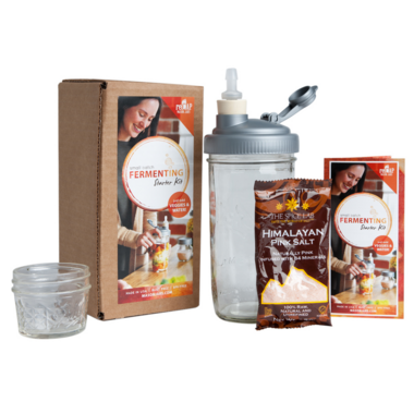 Recap Mason Jars Fermentation Starter Kit Recap Mason Jars Fermentation Starter Kit