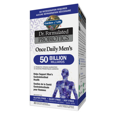 Garden of Life Dr. Formulated Probiotics Once Daily Men\'s Garden of Life Dr. Formulated Probiotics Once Daily Men\'s
