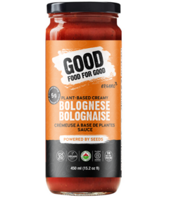 Good Food For Good Organic Creamy Bolognese