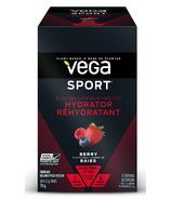 Vega Sport Electrolyte Hydratant Boîte de Singles Berry