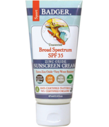 Badger Sport Unscented Sunscreen Cream