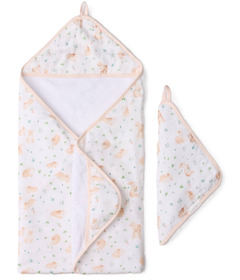 Loulou Lollipop Hooded Towel Set Bunny Meadow