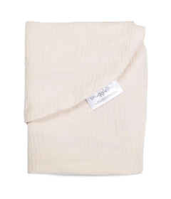 Snuggle Me Lounger Cover Muslin Natural