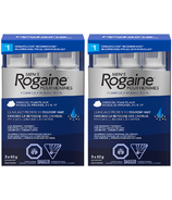 Rogaine Hair Regrowth Treatment Foam for Men Bundle