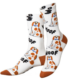 Eat My Socks Adult Dogs Brown Socks