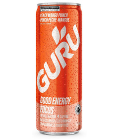 Guru Peach Energy Drink Mango Punch 