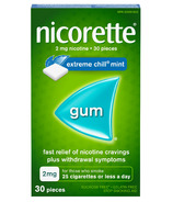 Nicorette Nicotine Gum Extreme Chill 2mg