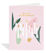 Halfpenny Postage Holiday Greeting Card Modern Hanukkah