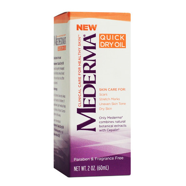 Mederma Quick Dry Oil, Scar and Stretch Mark Treatment, Fast