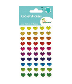 My Mandarine Cooky Stickers Hearts