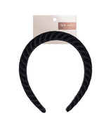 Kitsch Padded Headband Velvet Black