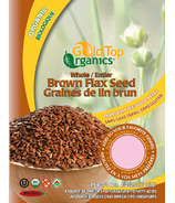Gold Top Organics Graines de lin brun entier