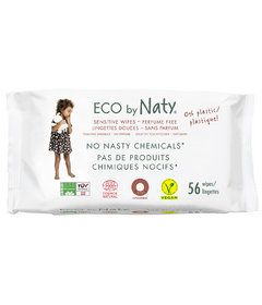 Eco by Naty Sensitive Wipes Unscented