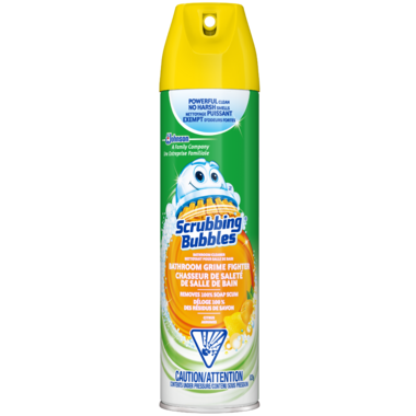 Scrubbing Bubbles Bathroom Grime Fighter Citrus Aerosol Scrubbing Bubbles Bathroom Grime Fighter Citrus Aerosol