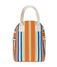 Fluf Zipper Lunch Varsity Stripe