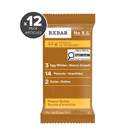 RXBAR Real Food Protein Bar Peanut Butter Bundle
