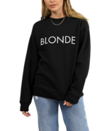 BRUNETTE the Label Blonde Core Crew Black