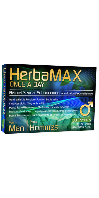 Buy Herbamax Once A Day At Wellca Free Shipping 35 In Canada 