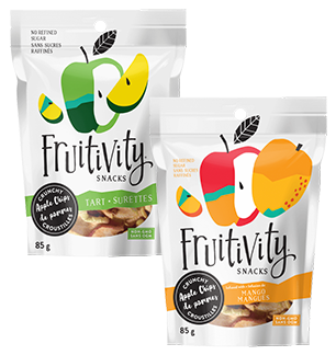 Fruitivity Snacks Chips croustillantes aux pommes