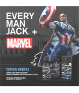 Every Man Jack x Marvel Captain America Body Collection Citrus Flight