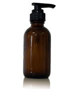 Cocoon Apothecary Glass Amber Bottles with Pump - Exclusive to Well.ca