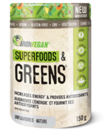 Iron Vegan Superfoods & Greens Powder Non aromatisé