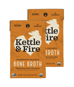 Kettle & Fire Mushroom Chicken Bone Broth Bundle