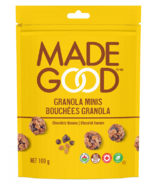 MadeGood Bouchées de granola biologiques, banane et chocolat
