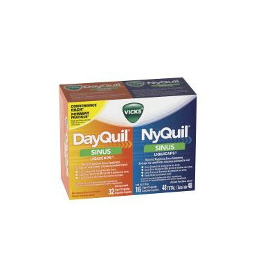 Vicks DayQuil NyQuil Sinus Liquicaps Vicks DayQuil NyQuil Sinus Liquicaps