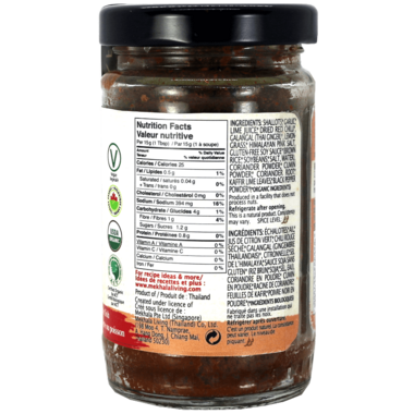 mekhala curry paste thai organic