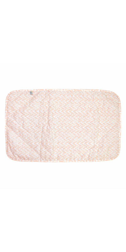 Buy Perlimpinpin Medium Change Pad Pink Chevron at Well.ca | Free ...