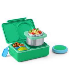 OmieLife OmieBox UP Bento Box Jade Green